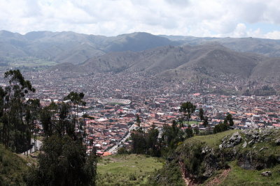 Vue sur la ville de Cuzco