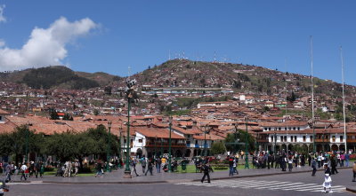 Vue sur la ville de Cuzco
