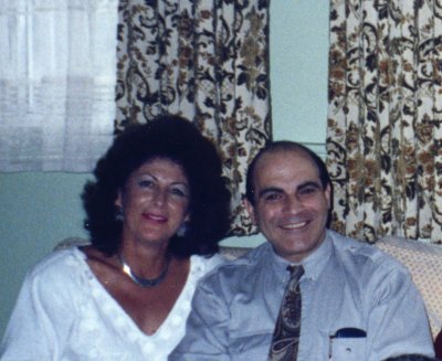 Bernice and David Suchet in London