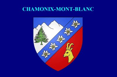 <strong>Blason de Chamonix-Mont-Blanc<br>Coat of arms of Chamonix-Mont-Blanc</strong>