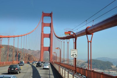 San FranciscoSur le pont Golden GateOn the Golden Gate Bridge