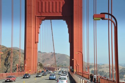 San FranciscoSur le pont Golden GateOn the Golden Gate Bridge