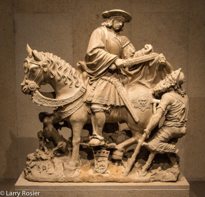 Riding Saint Martin Sharing His Cloak With A Beggar, Gulbenkian Museum