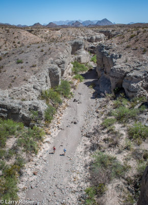 Tuff Canyon From The Ross Maxwell Scenic Drive