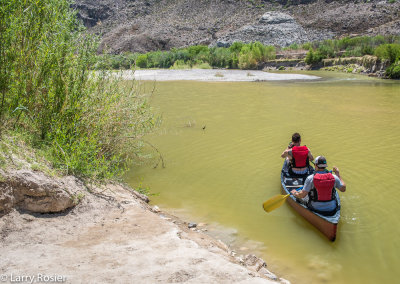 Rio Grande Near The Santa Elena Canyon
