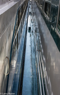 Spacing Between Docked River Boats, Durnstein, Austria