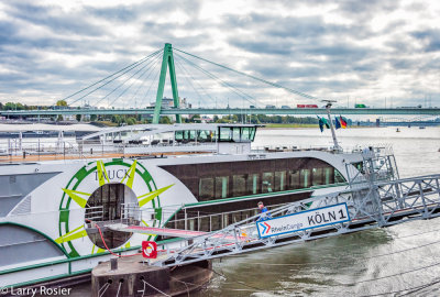 Tauck M.S. Treasures with Severin Bridge in Background, Cologne