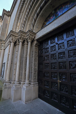 Grossmnster Cathedral Entrance