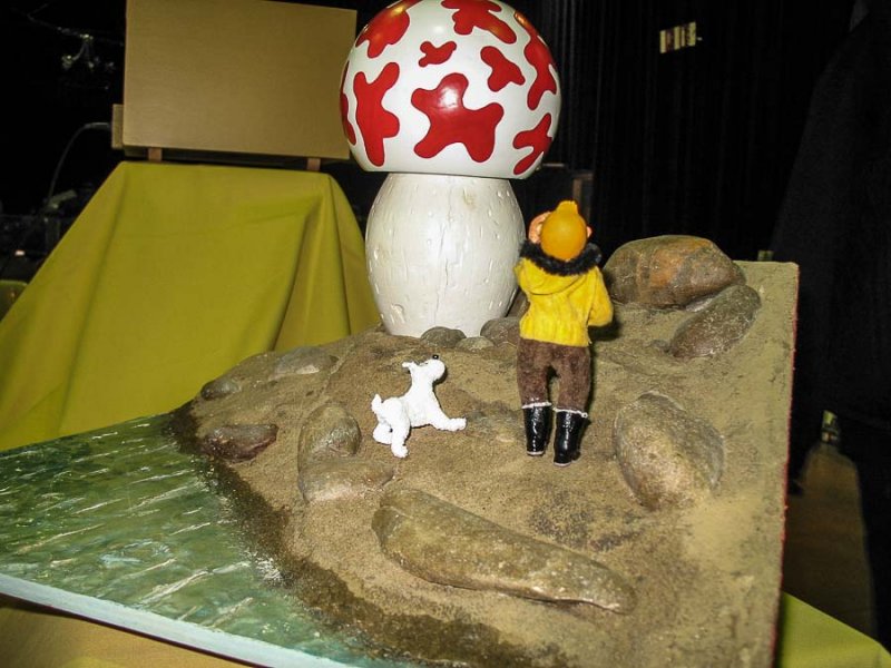 Le monde de TINTIN par Michel