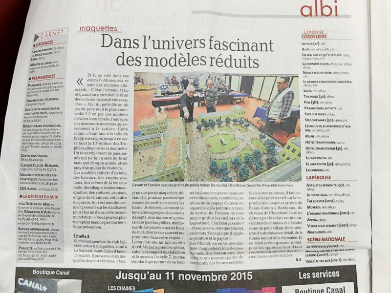 Salon d'Albi 2015 (7 & 8 Novembre)