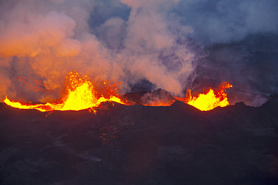  Volcano eruption