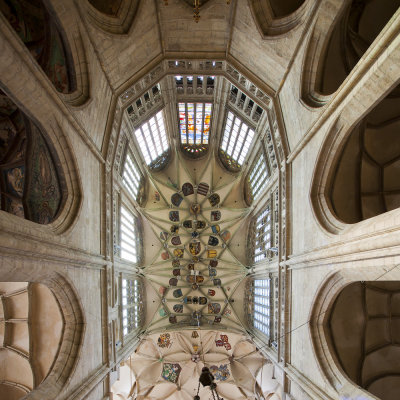 St. Barbara's Church, Kutn Hora - face up!