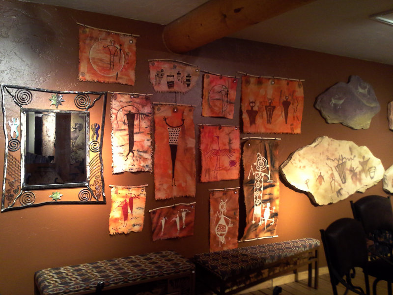 Display at The Hogan Trading Post, Moab, Utah