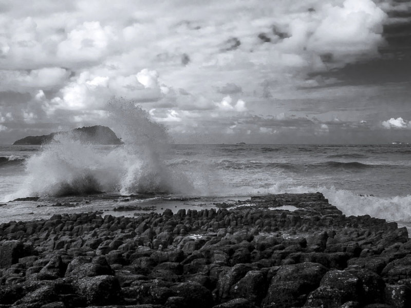 shoe island obscured by breaker