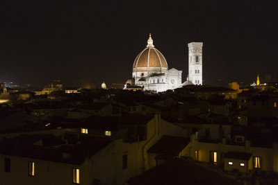 Florence duomo at night