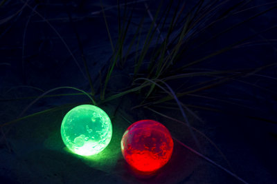 Glowing orbs