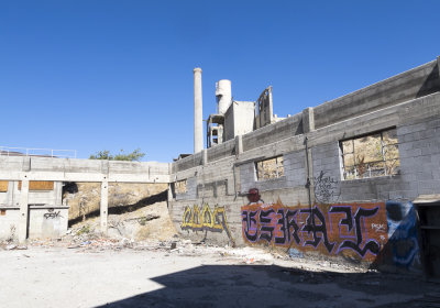 Abandoned cement factory