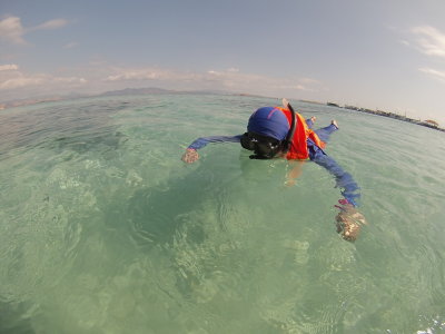 Belajar snorkling