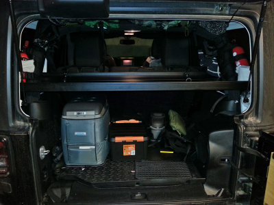 Front runner interior rack