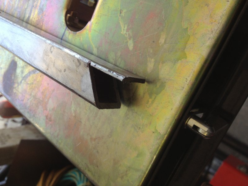 Front of seat bracket