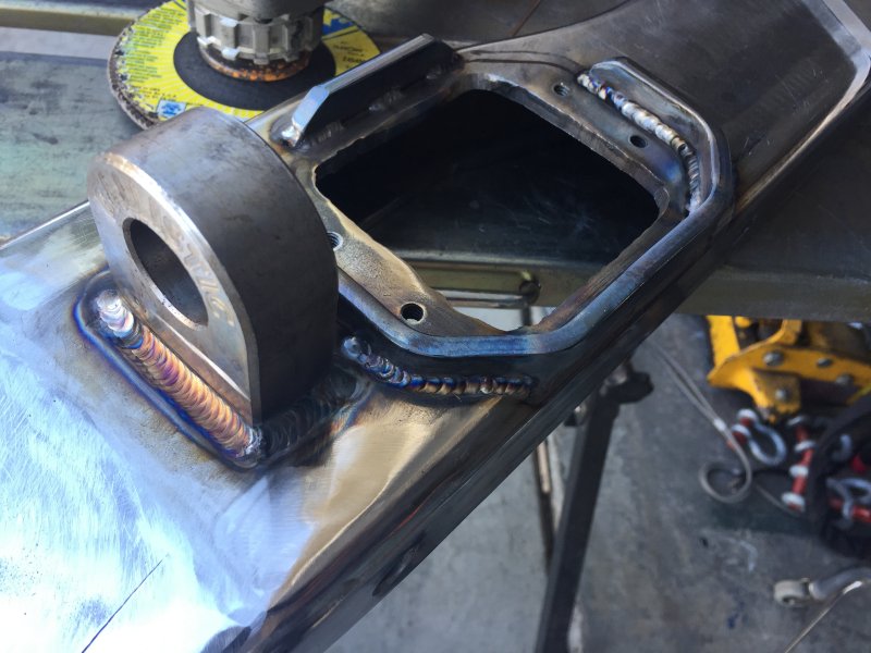 Light guards welded in place 