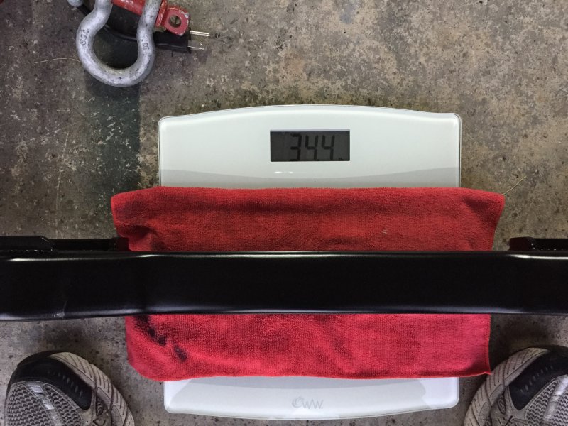 Final bumper weight