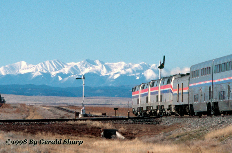 Amtrak 3 At Simpson, CO