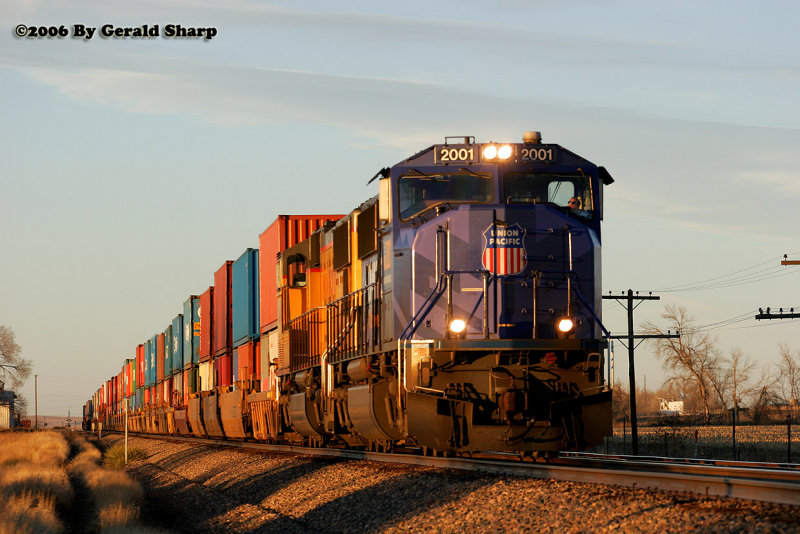 UP 2001 South At Platteville, CO