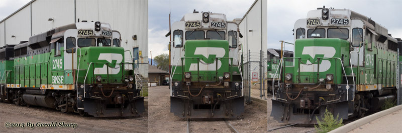 BNSF 2745 Triad At Longmont, CO