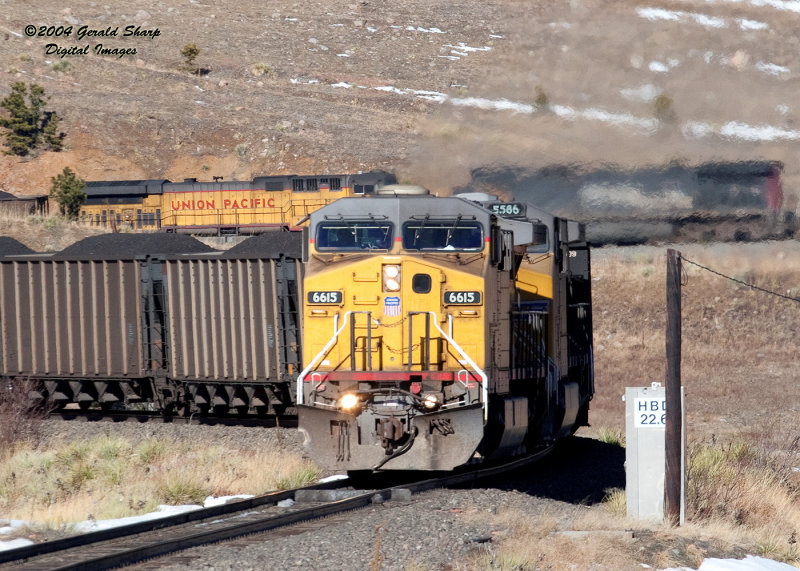 UP 6615 East At Blue Mountain Crossing, CO 2