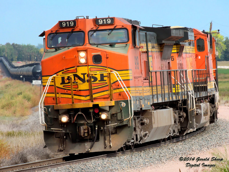 BNSF 919 South At Longs Peak Siding, CO