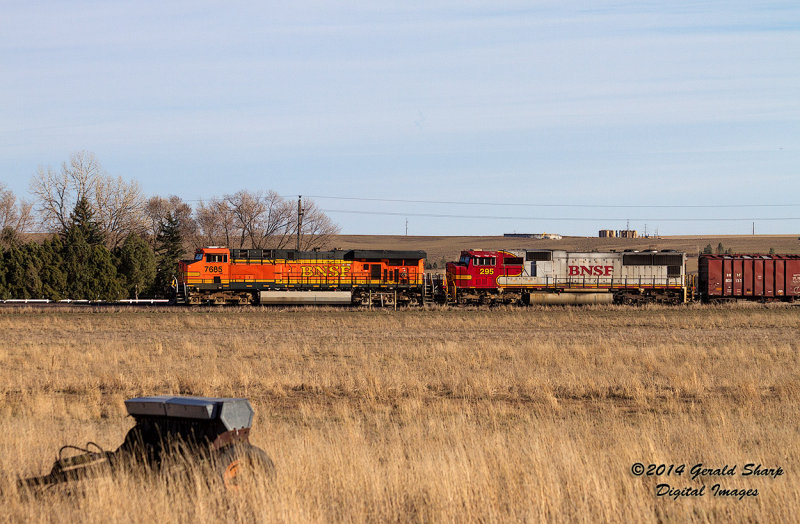 BNSF 7685 North At NSS Longs Peak, CO