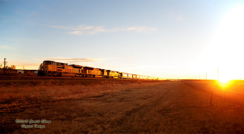 UP 8740 West At Cheyenne, WY