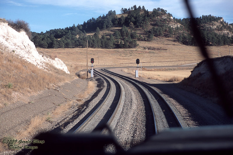 BNSF 9459 East At MP 417 On Crawford Hill, NE
