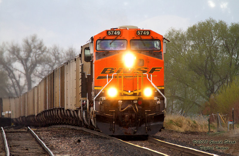BNSF 5749 North At Highland, CO