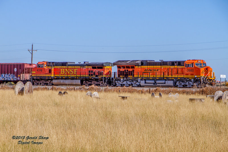 BNSF 3980 South At SSS Longs Peak, CO