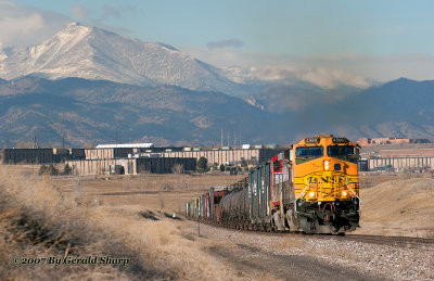 BNSF 4569 South At Broomfield, CO