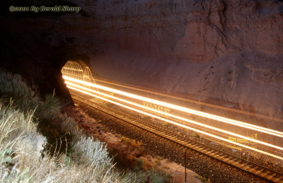 BNSF Ghost At Guersney Tunnel 1