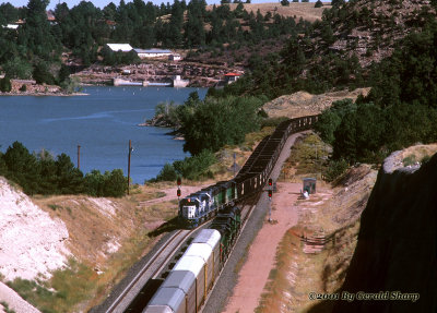 EMD 9001 At Stokes, WY