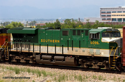 Southern 8099 At East Barr, CO