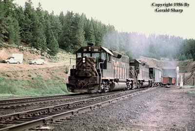 Rio Grande 3111 East West Tennessee Pass Siding