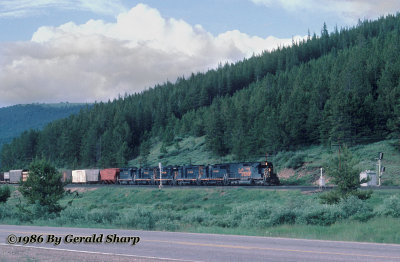 Rio Grande 5366 East At East Tennessee Pass, CO