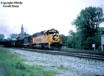 Chessie System 8583 At Point Of Rocks, Maryland