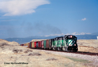 BN 7132 North at Norfolk, CO