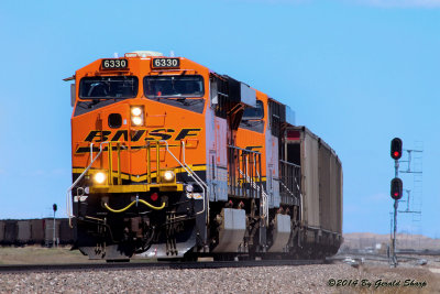 BNSF 6630 West At Tampa, CO