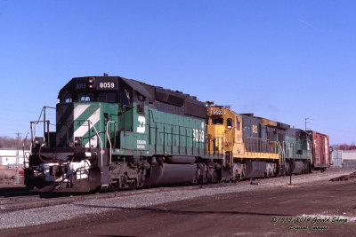 BN 8059 Switching At Longmont, CO
