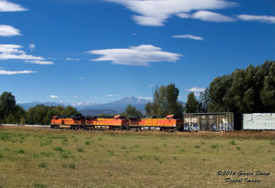 BNSF 7380 South LAUDEN At Highland, CO