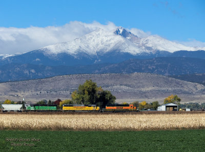 BNSF 1978 North  Near Highland, CO