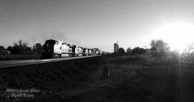 BNSF 4314 West LINDEN At West Roggen, CO