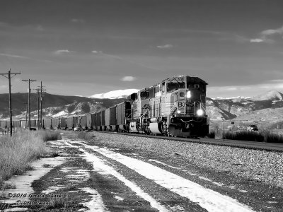 BNSF 9872 North Near Niwot, CO